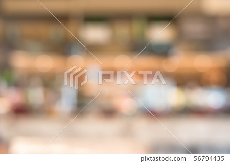 Open kitchen blur background in luxury restaurant - Stock Photo [56794435]  - PIXTA