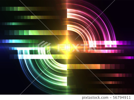 Rainbow Circle Digital Pixel Abstract Background Stock Illustration 56794911 Pixta Featuring over 42,000,000 stock photos. https www pixtastock com illustration 56794911