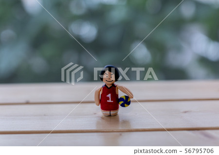 Sports competition doll volleyball 56795706