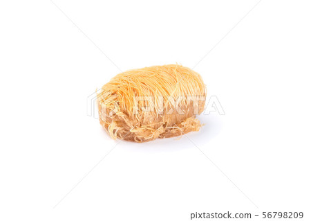 Greek pastry Kataifi with shredded filo dough Greek pastry Kataifi with shredded filo dough 56798209