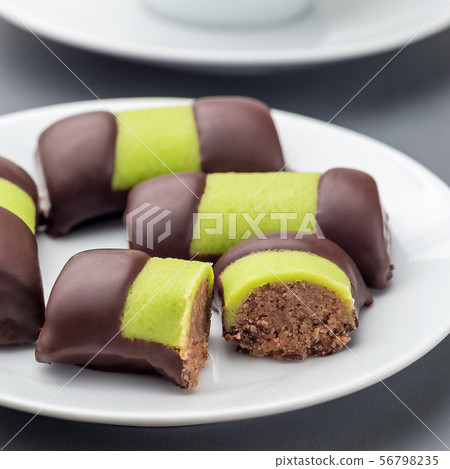 Swedish sweets punch rolls or punschrullar Swedish sweets punch rolls or punschrullar 56798235