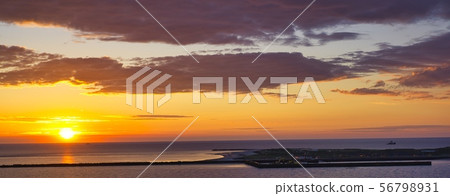 Heligoland - island dune - sunrise Heligoland - island dune - sunrise 56798931
