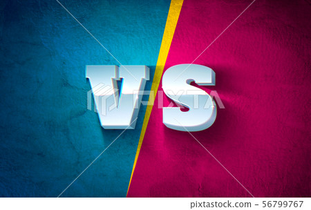 Letters VS from metal 56799767