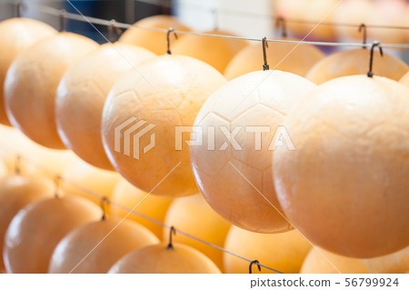 Traditional factory of soccer balls at Mongui Traditional factory of soccer balls at Mongui 56799924