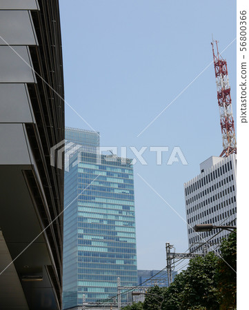 Buildings seen from the Tokyo International Forum Buildings seen from the Tokyo International Forum 56800366