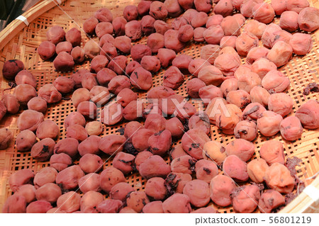 Umeboshi in sun-dried sushi Umeboshi in sun-dried sushi 56801219