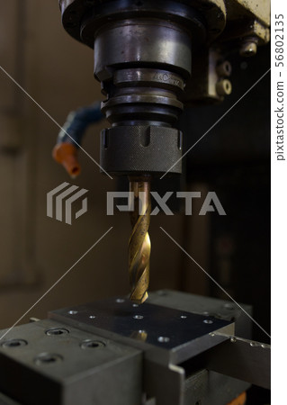 Drilling with machining center 56802135