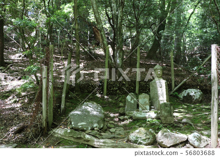 山路和石頭菩薩 56803688