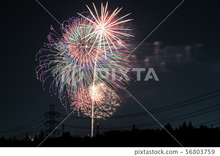 August 24, 2019 Ayase City Fireworks Festival 56803759