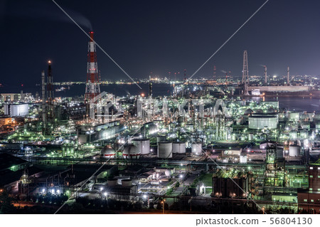 四日市工廠夜景 56804130