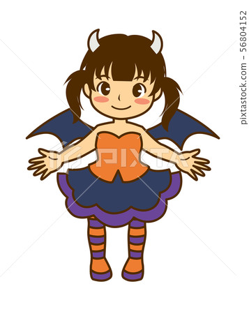 Halloween costume: Devil girl Halloween costume: Devil girl 56804152