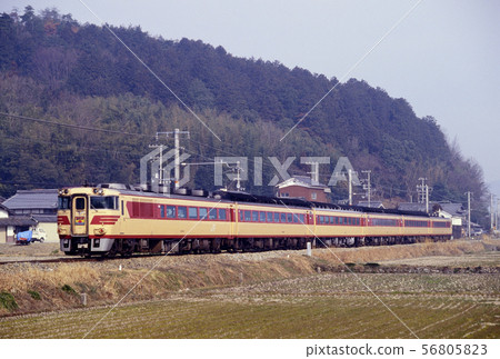 1996 Kiha 181 limited express Asashio running on Sanin Line 1996 Kiha 181 limited express Asashio running on Sanin Line 56805823