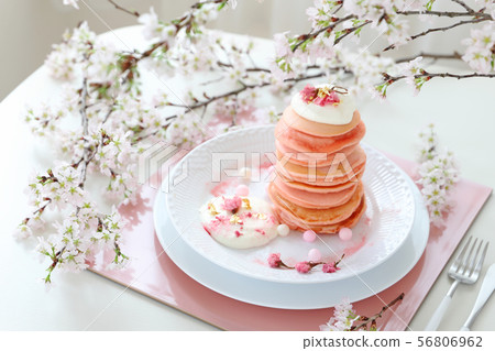 Cherry pancakes Cherry pancakes 56806962