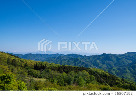 Minanoyama公園，周圍的群山，Higashichichibu方向的山脈 56807192