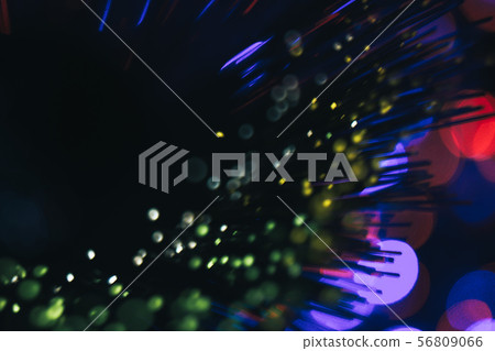 Beautiful abstract fiber optical network cable on Beautiful abstract fiber optical network cable on 56809066