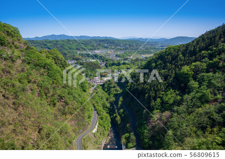 Urayama Dam Lower Side, Kanto Mountains, Chichibu Urayama Dam Lower Side, Kanto Mountains, Chichibu 56809615