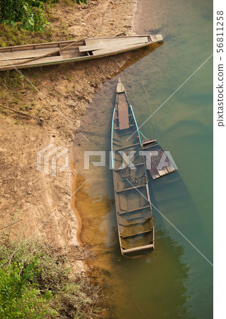 boats in Mekong river boats in Mekong river 56811258