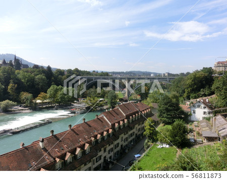 A town in Switzerland A town in Switzerland 56811873