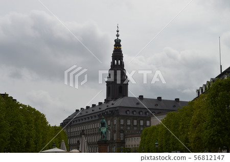 Denmark, Copenhagen, Parliament Tower 56812147
