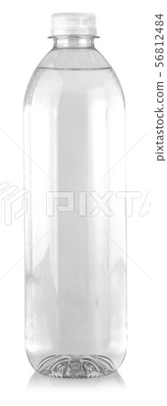 The Small water bottle isolated on white The Small water bottle isolated on white 56812484