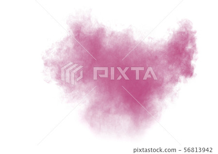 abstract pink dust explosion. abstract pink powder abstract pink dust explosion. abstract pink powder 56813942