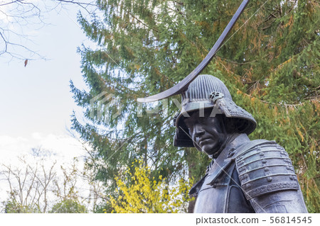 Date Masamune horse riding statue Date Masamune horse riding statue 56814545