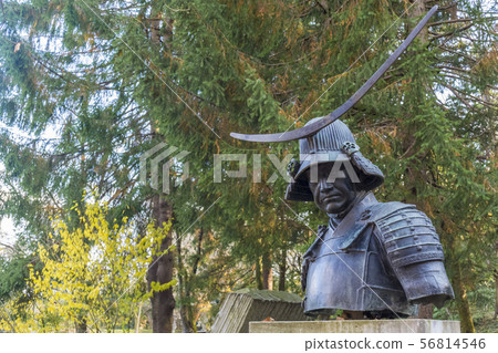 Date Masamune horse riding statue Date Masamune horse riding statue 56814546