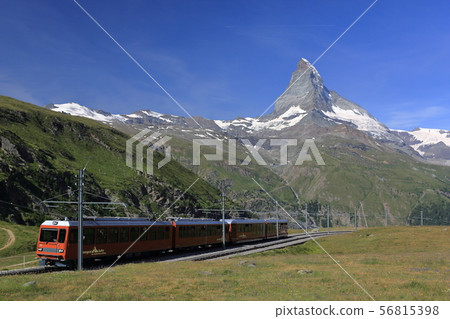 馬特宏峰和登山火車 馬特宏峰和登山火車 56815398