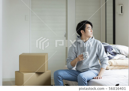 Young man moving 56816401