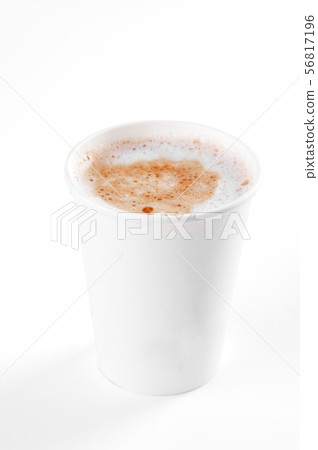Coffee in takeaway cup mockup or mock ups isolated 56817196