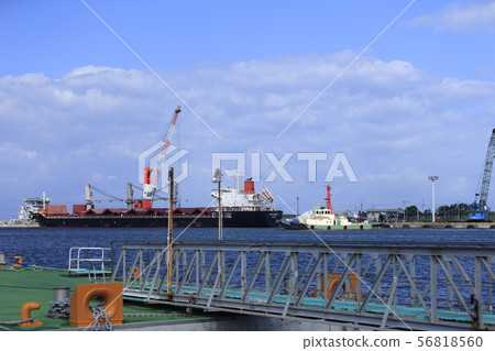 Omuta City Miike Port tugboat Omuta City Miike Port tugboat 56818560
