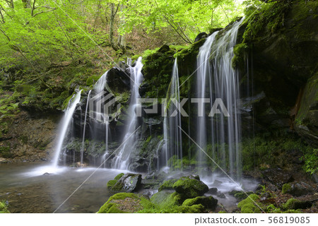 Sarusaki Falls (Hirogata Prefecture Bigata-gun) Sarusaki Falls (Hirogata Prefecture Bigata-gun) 56819085