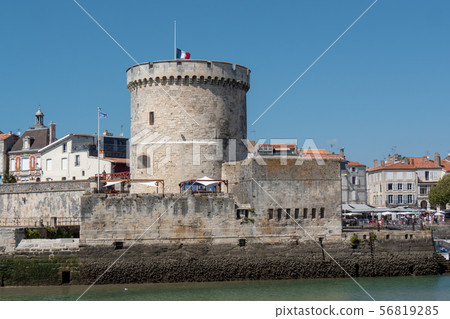 the tower of port of La Rochelle in France the tower of port of La Rochelle in France 56819285