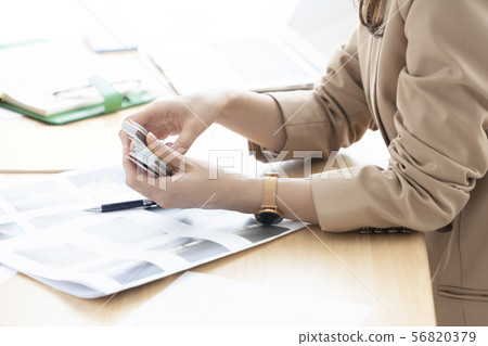 Female Body Parts Planning Conference Business Meeting Concept 56820379