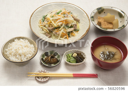綠色番木瓜irichei集合膳食 56820596