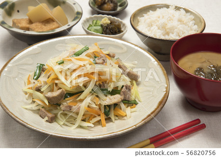 Green papaya irichei set meal Green papaya irichei set meal 56820756