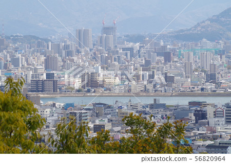 View of Hiroshima city from Furutadai 56820964
