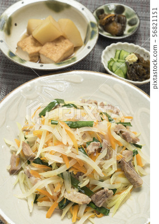 Green papaya irichei set meal Green papaya irichei set meal 56821151