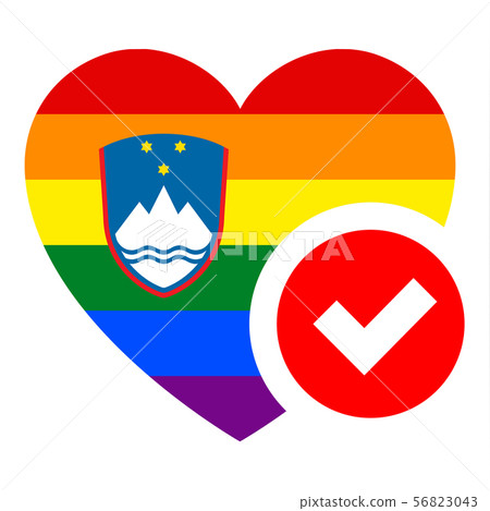 flag in heart shape, vector illustration for your flag in heart shape, vector illustration for your 56823043