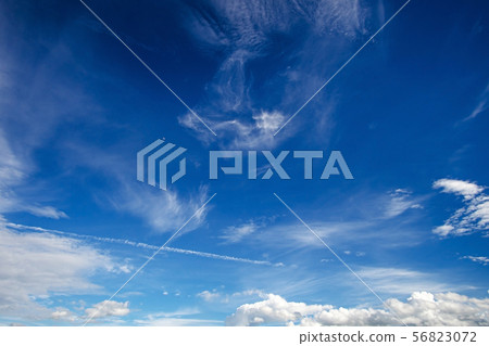 white fluffy clouds in the blue sky white fluffy clouds in the blue sky 56823072