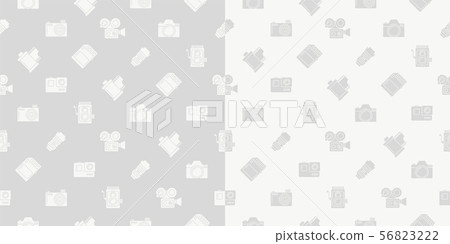 Vector seamless pattern background icon - Stock Illustration [56823222 ...