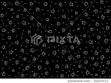 Star night pattern template baby children kids 56824313