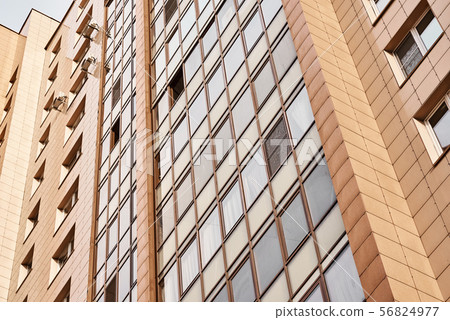 View of modern building in a city landscape 56824977