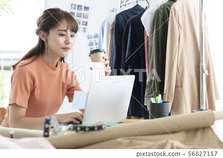 Female apparel coordination fashion industry concept image 56827157