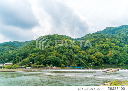 夏季京都嵐山勝川 56827400
