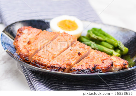 Grilled porridge with miso sauce Grilled porridge with miso sauce 56828655