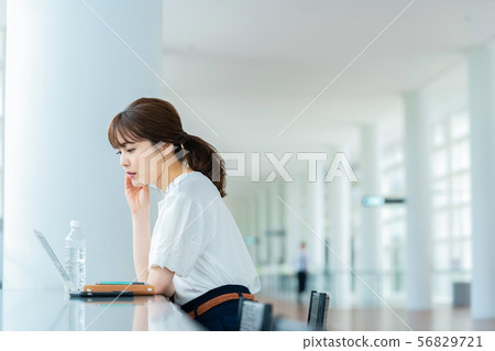 Women Business image Plain clothes Business casual 56829721