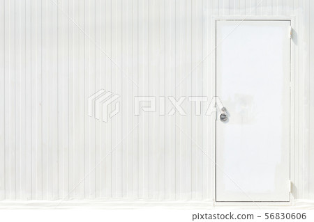 White wall and door 56830606