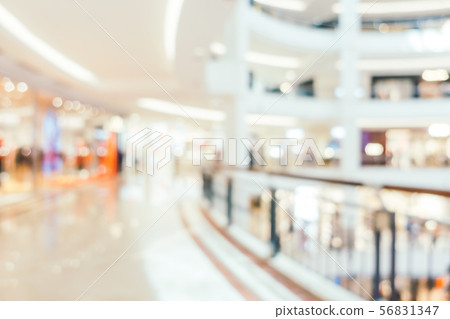 Abstract blur and defocused shopping mall of department store 56831347
