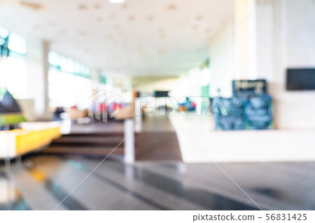 Abstract blur and defocused hotel and lobby interior 56831425